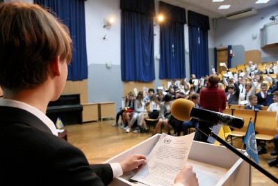 Відбулася VI регіональна конференція «Модель ООН. Юніор-2019. Суверенітет. Партнерство. Розвиток»